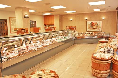 ひもの専門店平田屋店内