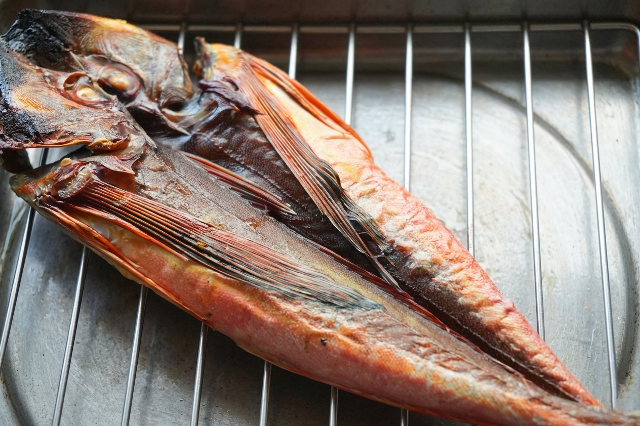 中火でじっくり皮目から焼く