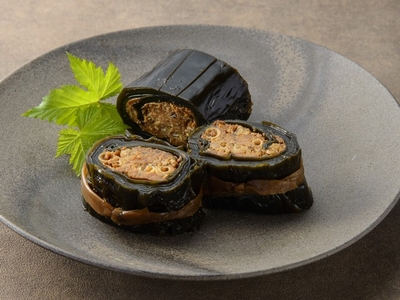鮭の中骨昆布巻