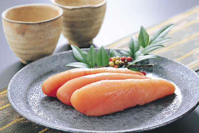 無着色辛子明太子（1本物）（甘口）500g | 楢崎商店