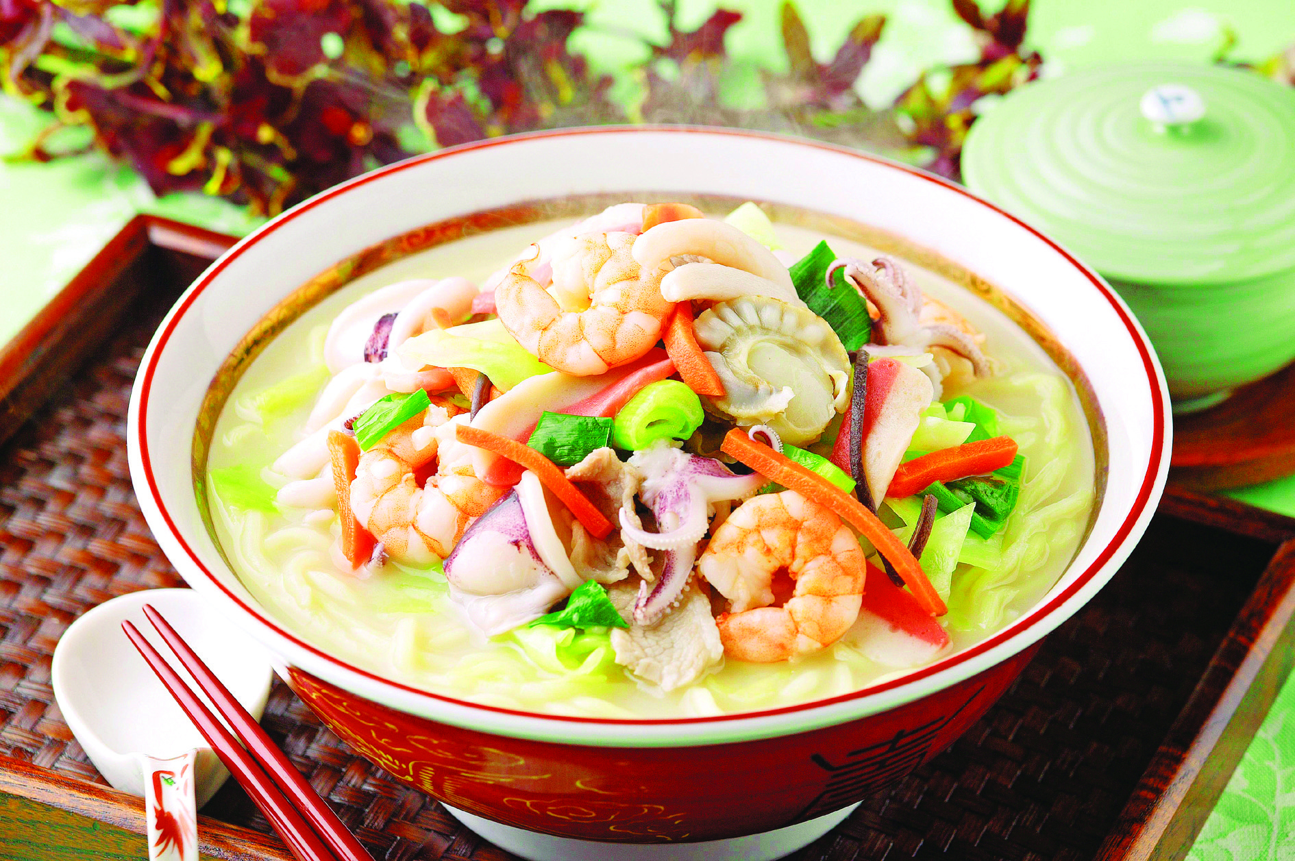 海鮮具入りチャンポン(冷凍) | 楢崎商店