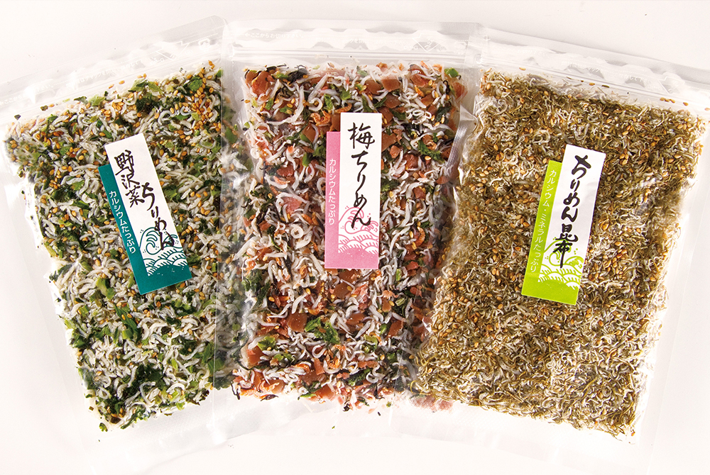 ちりめん詰め合わせ（110g ×3） | 楢崎商店
