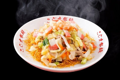 海鮮皿うどん