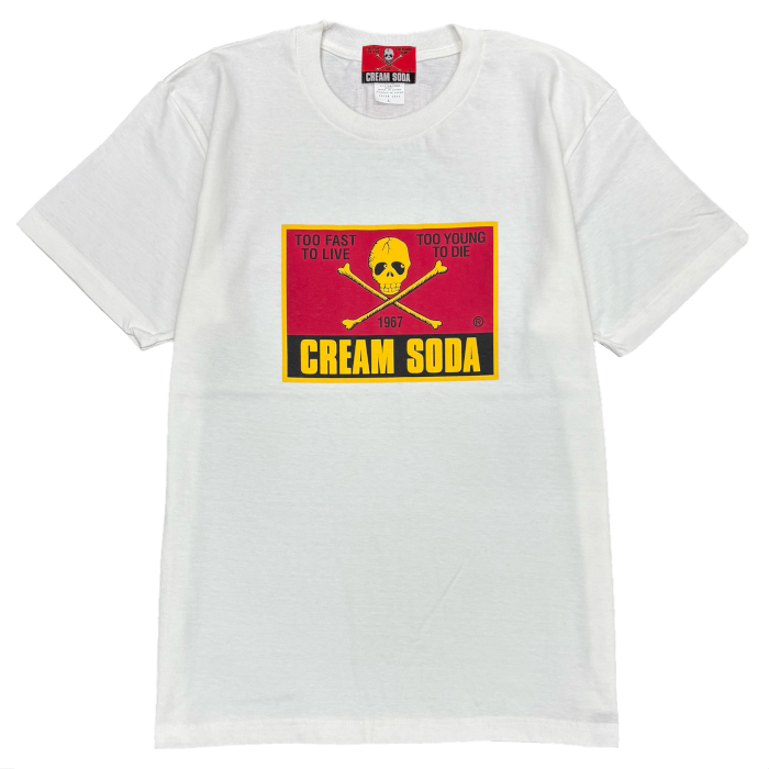 CS カクドクロTシャツWHITE | ピンクドラゴン