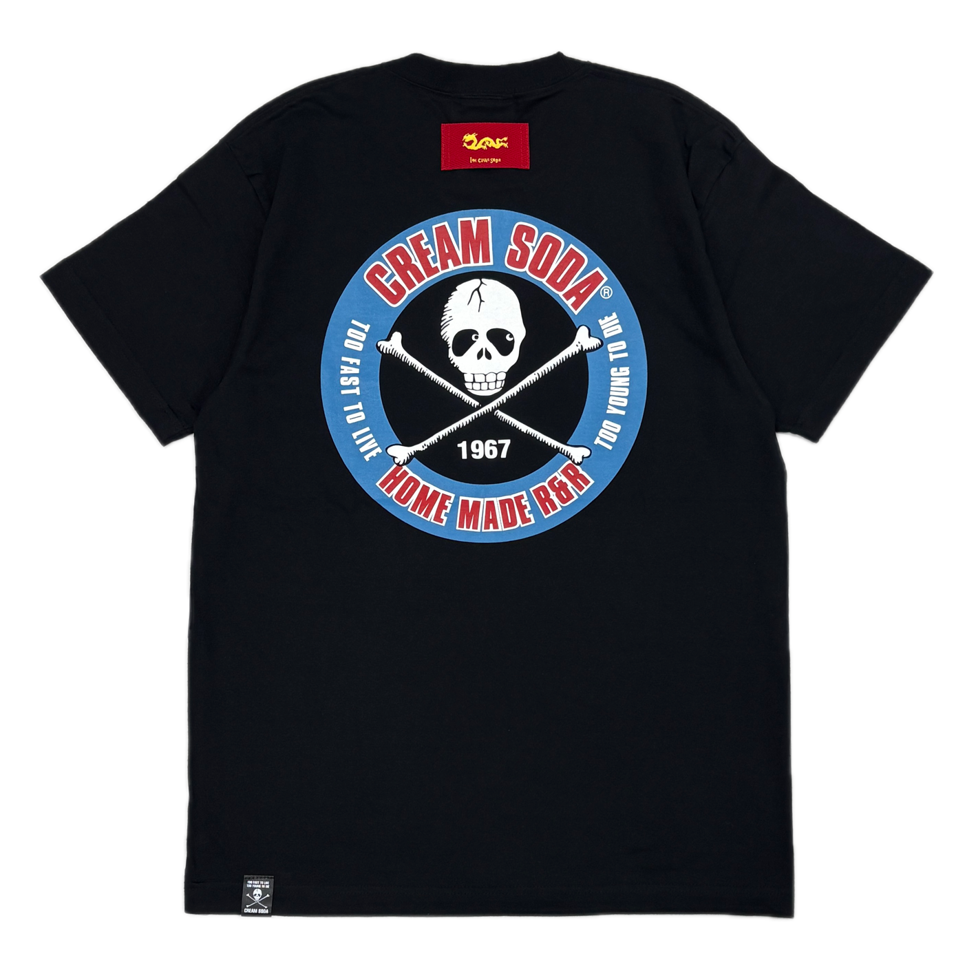 CS HMRサークルTシャツBLACK | ピンクドラゴン