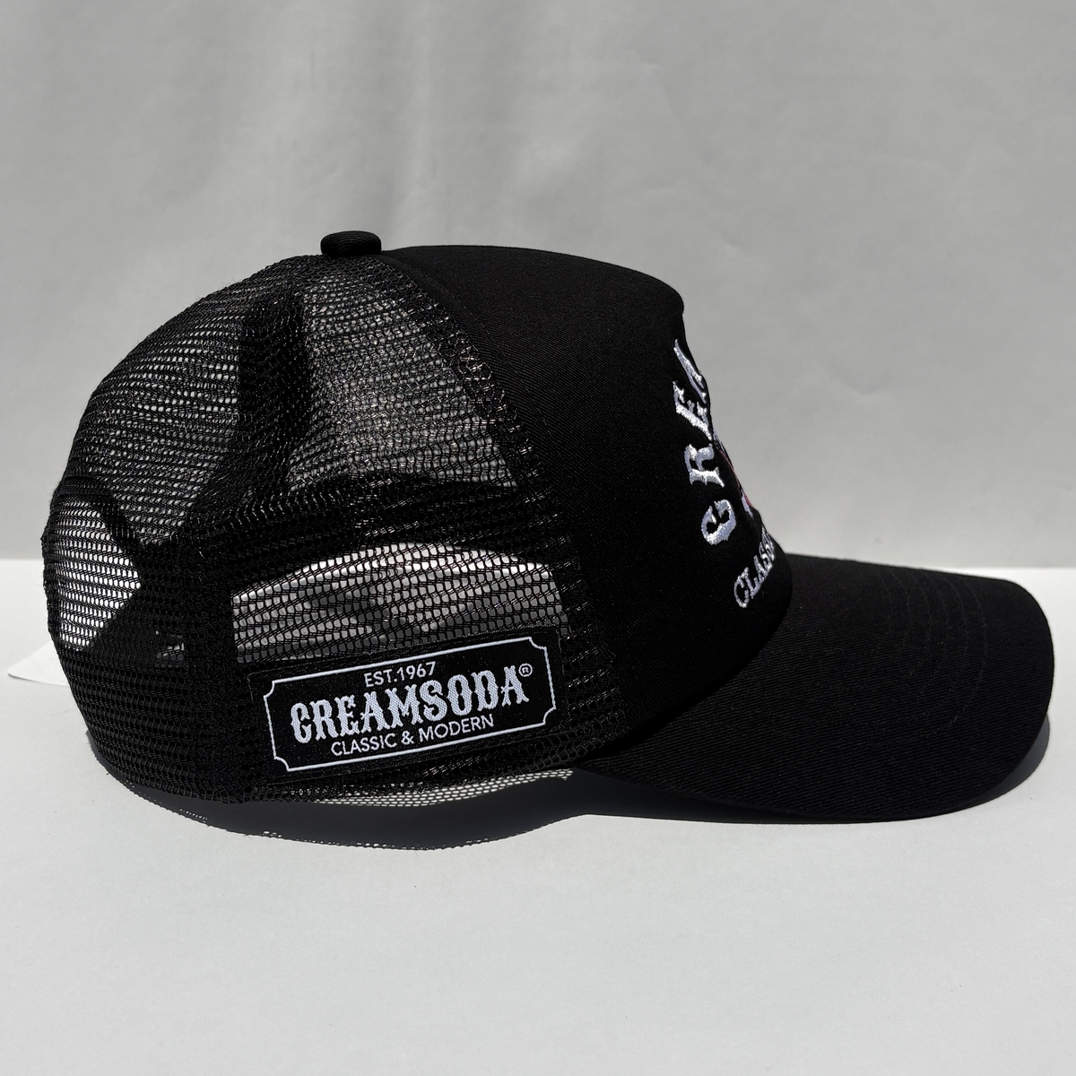 即完売！9pach nine patch メッシュキャップ ブラック 即完売！9pach nine patch メッシュキャップ グレー