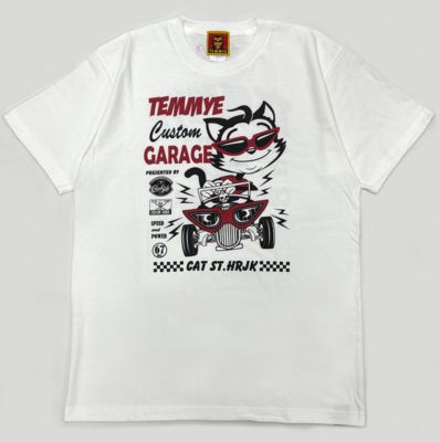TE C-GAREGE TシャツBLACK