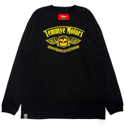 TE KUSTOM-G L/S TシャツBLACK