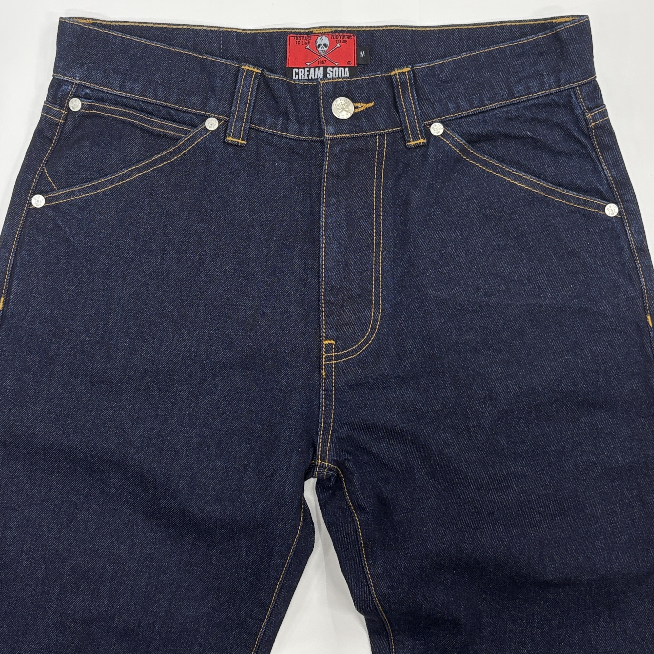 CS デニムパンツBLUE | ピンクドラゴン