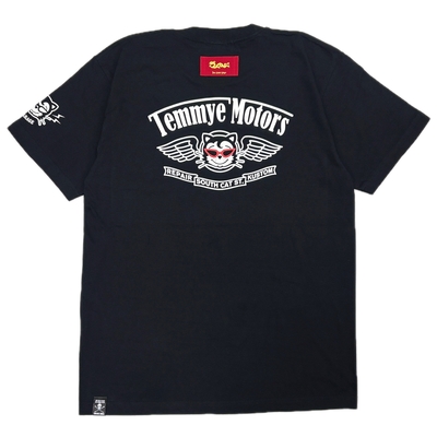TE KUSTOM-G ＴシャツBLACK