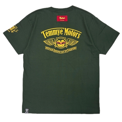 TE KUSTOM-G TシャツM-GREEN