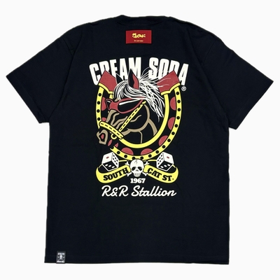 CS R&R STALLION TシャツBLACK