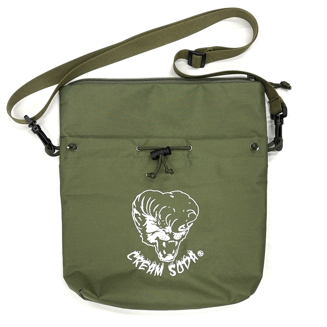 CS CROSS BODY BAG 4 M-GREEN | ピンクドラゴン