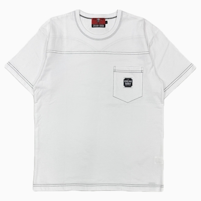 CS ウエスタンヨークTシャツW/B