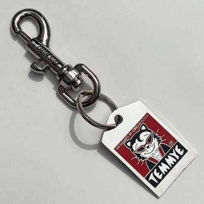 CS プレートキーホルダーティミー