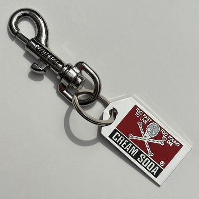 CS プレートキーホルダーカクドクロ