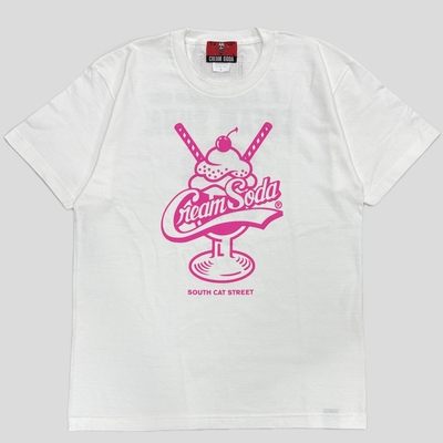 CS ストローTシャツWHITE