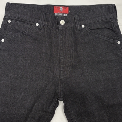 CS デニムパンツBLACK DENIM