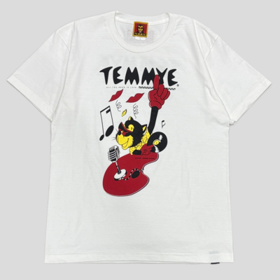 TE DJ TシャツBLACK