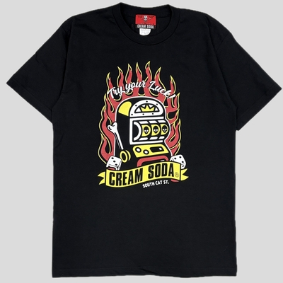 CS SLOT TシャツBLACK