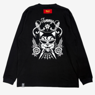 TE スーベニアL/S TシャツBLACK