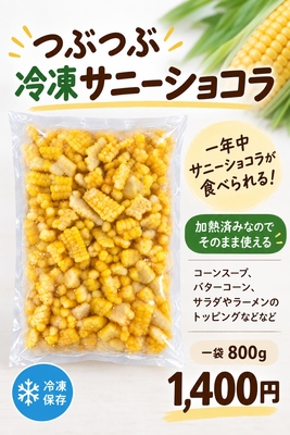 【１袋入り】つぶつぶ冷凍サニーショコラ