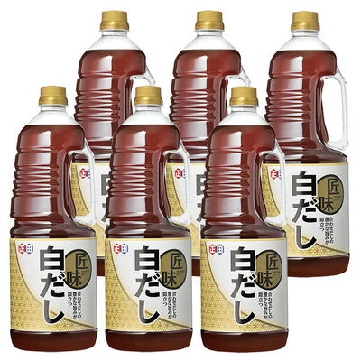 匠味白だし1.8L x6本 業務用 ◎お吸い物 17〜19倍濃縮 ◎おでん・鍋物 10〜11倍濃縮