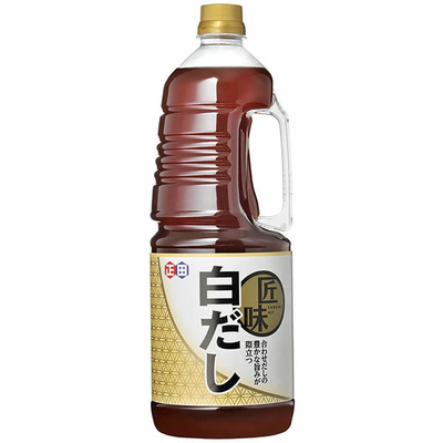 匠味白だし1.8L 業務用 ◎お吸い物 17〜19倍濃縮 ◎おでん・鍋物 10〜11倍濃縮