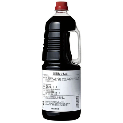 割烹わりした 1.8Lペットボトル 業務用 化学調味料不使用