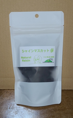 シャインマスカット干しぶどう　100ｇ入り（送料込み）