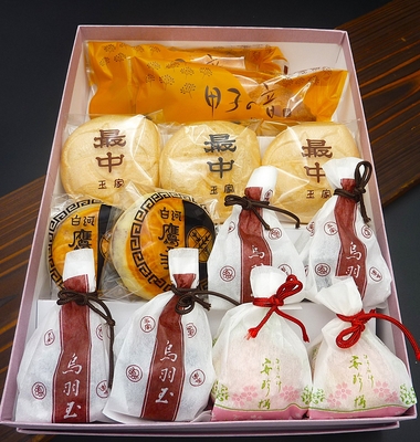 菓子折　桃