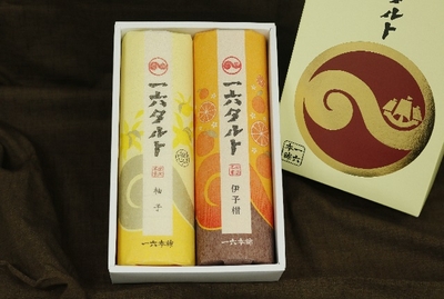 一六タルト「柚子・伊予柑」2本入