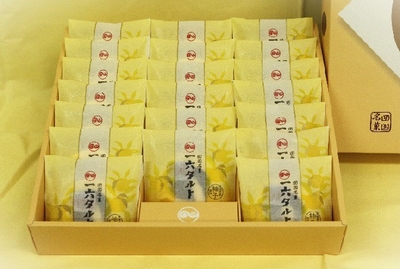 ひと切れ一六タルト「柚子」20個入