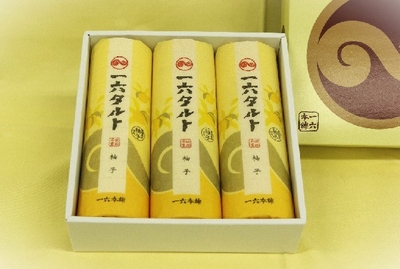 一六タルト「柚子」3本入