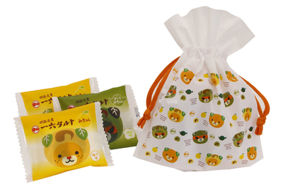 ひと切れ一六タルト「みきゃん・ダーク」３個入