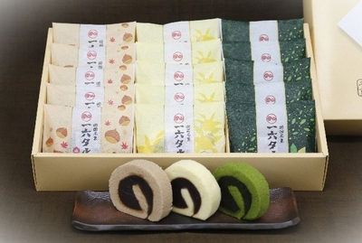 ひと切れ一六タルト「柚・抹茶・栗」15個入