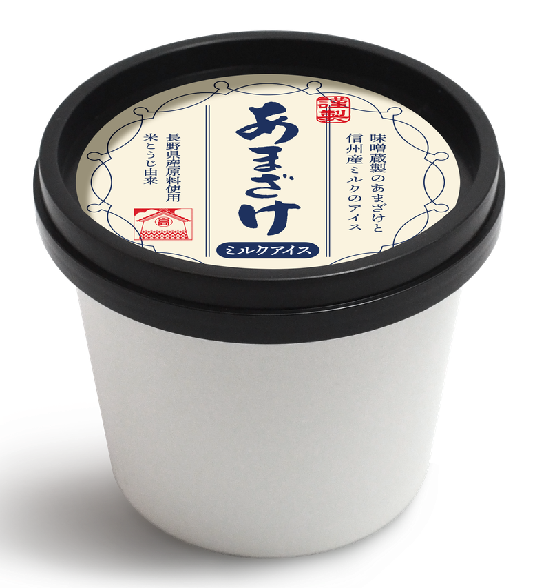 あまざけアイス【ミルク】100ml | 味噌蔵 たかむら