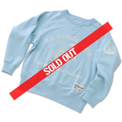 S.E.A.F. オフィシャル･フリーダムスリーブ･スウェット