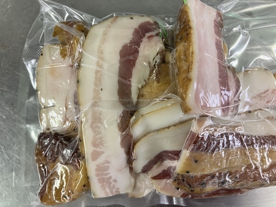 【お料理に！】自家製ベーコン　端材　