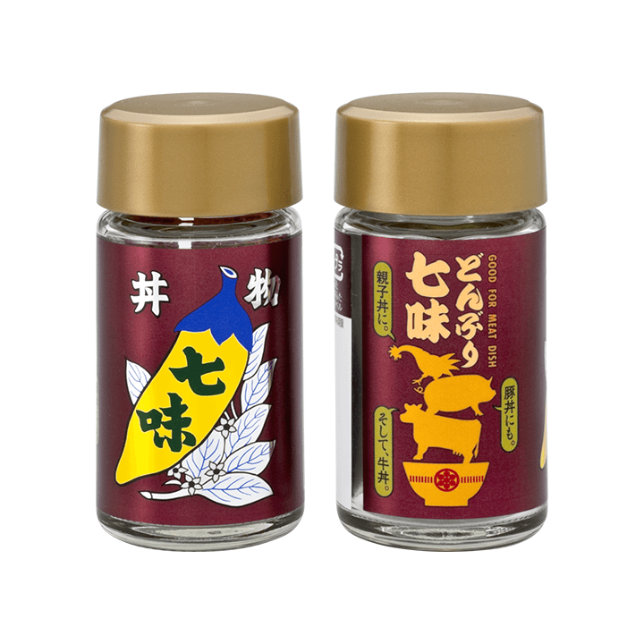 どんぶり七味◎ビン 12g | 八幡屋礒五郎オンライン