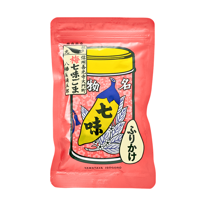 梅七味ごま◎袋 60g | 八幡屋礒五郎オンライン