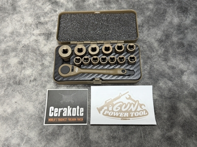 14-Piece Tactical Shell Socket Tool Kit&nbsp;Sand&nbsp;
