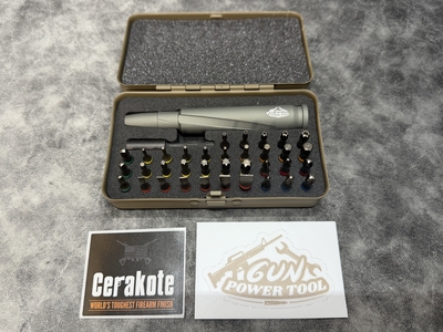 .50 CALIBER BULLET-STYLE｜STANDARD SCREWDRIVER SET&nbsp;Sand 