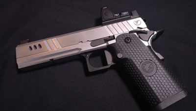 RWA Nighthawk Custom BDS9 Airsoft GBB Pistol & RMR