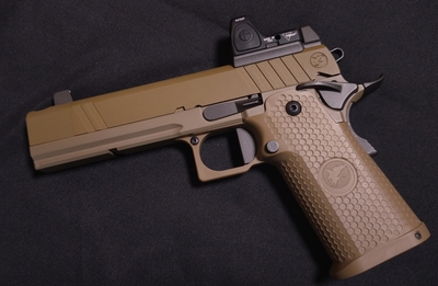 RWA Nighthawk Custom Sand Hawk Airsoft GBB Pistol & RMR