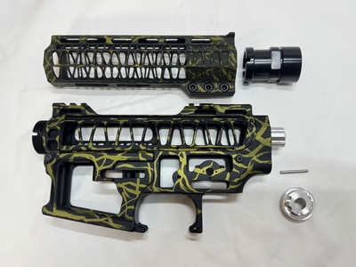 Mancraft CNC Speedsoft Splash Anodised Set　 Electric Green