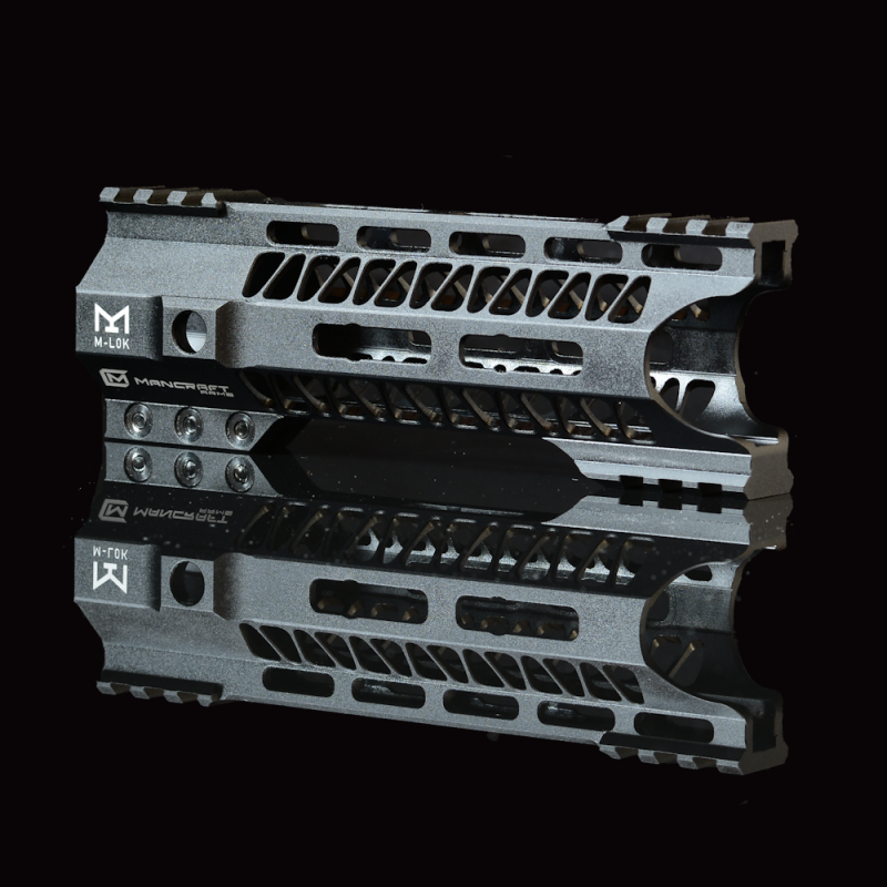MANCRAFT製 CNC M4/M16 ハンドガード Ver1 7インチ ブラック