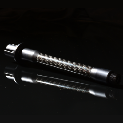 MANCRAFT製 M4/M16 電動ガン用 ハイブリッドCNCカーボン アウターバレル　7インチ