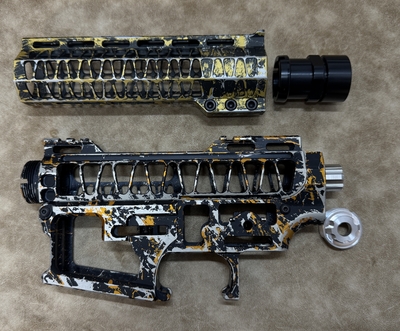 Mancraft CNC Speedsoft Splash Anodised Set　 Energy Yellow