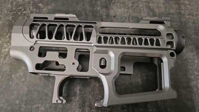 Mancraft CNC Speedsoft Splash Anodised Set ガンメタ(Grey)